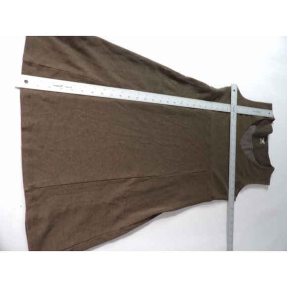 Horny Toad Dress Brown A Line Medium Sleeveless Fit to Flare Casual Beachy - Picture 6 of 9